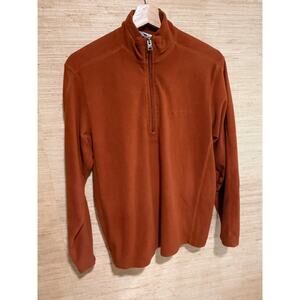 Columbia Men's Sz SMALL S Fleece 1/4 Zip Pullover Sweatshirt 3083